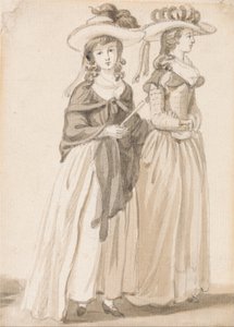 As Senhoritas Sandby de Norwich de Paul Sandby